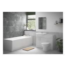 Vista Full Suite with Rimless BTW WC & Single End Bath