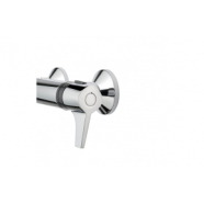 Triton Exe Lever Cool Touch Bar Mixer Shower - Chrome