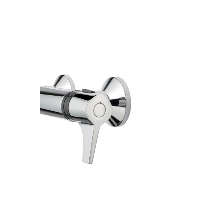 Triton Exe Lever Cool Touch Bar Mixer Shower - Chrome