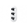 Aurora Round Shower Valve & Kit Pack 3 - Chrome