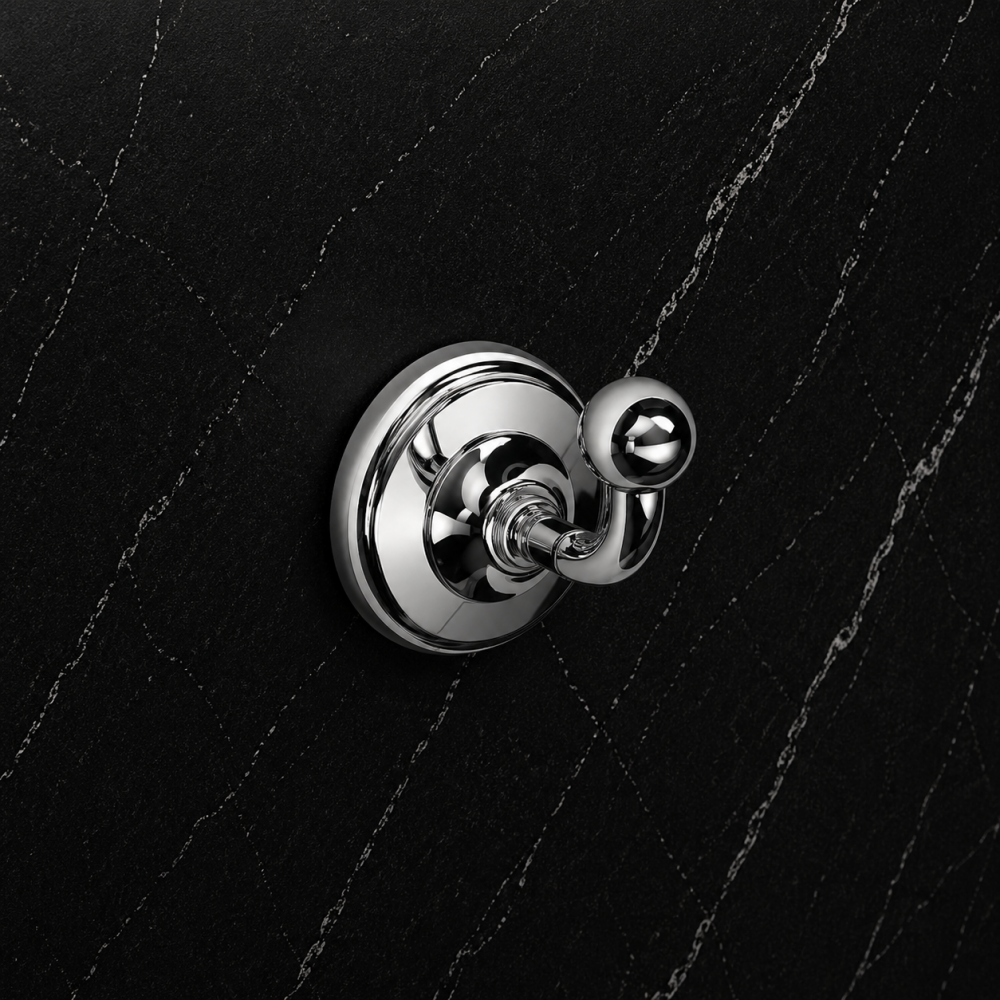Origins Living Albany Bathroom Wall Fittings ALB-110106-CH Origins Living Albany Single Hook - Chrome ALB-110106-CH Bathroom Wall Fitting