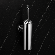 Origins Living Albany Toilet Brush - Chrome ALB-118020-CH Bathroom Wall Fitting