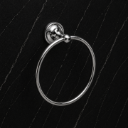 Origins Living Albany Towel Ring - Chrome ALB-114020-CH Bathroom Wall Fitting