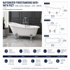 Clawed Feet Baths DIBFP2014 Bayswater Freestanding 1530x670x760mm 2TH Bath w/Feet