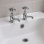 Bordon Bath Taps - Chrome
