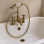 Tadlow Bath/Shower Mixer & Shower Kit - Brushed Brass