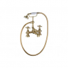 Traditional Bathroom Taps in Gold DITB1112 Tadlow Bath/Shower Mixer & Shower Kit - Brushed Brass