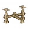 Traditional Bathroom Taps in Gold DITB1110 Tadlow Bath Filler - Brushed Brass