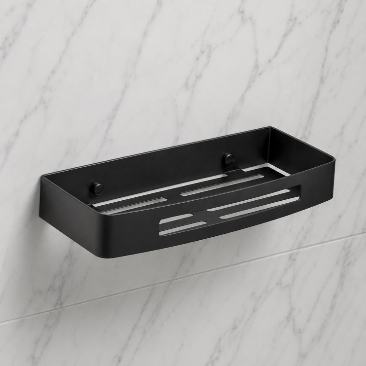 Origins Living Nerva Shower Basket - Black 2417-14
