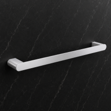 Abode Uno 60 cm Single Towel Rail - Chrome