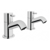 VitrA Minimax S Bath Pillar Taps- Chrome