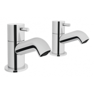 VitrA Minimax S Bath Pillar Taps- Chrome