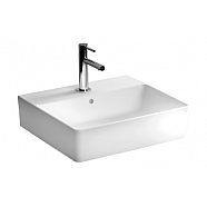 VitrA Nuo 500x440mm 1TH Countertop Basin w/Overflow - White