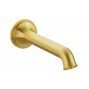 VitrA Origin Classic Wall Mounted Bath Spout - Brushed Gold VitrA Origin Classic Wall Mounted Bath Spout - Brushed Gold