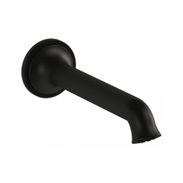 VitrA Origin Classic Wall Mounted Bath Spout - Matt Black VitrA Origin Classic Wall Mounted Bath Spout - Matt Black