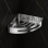 Origins Living Nerva Corner Shower Basket - Chrome 2479-13