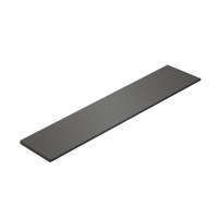 Origins Living Pier Glass Shelf 40cm - Black B008622 Origins Living Pier Glass Shelf 40cm - Black B008622