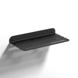 Shower Accessories Quick 185290 Origins Living Quick Open Shower Shelf - Black 185290 Wall mounted Bathroom Accessories Outline Double Towel Rack - Chrome 3235-13