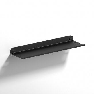 Origins Living Quick Shelf 45cm - Black 185399 from Ebzone Wall mounted Bathroom Accessories Outline Double Towel Rack - White 3235-22