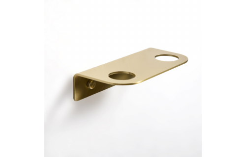 Origins Living Bottle Holder 2 hole - Brushed Brass BTL-113228-BB Origins Living Bottle Holder 2 hole - Brushed Brass BTL-113228-BB