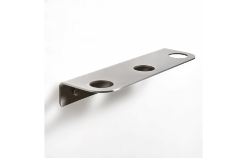 Origins Living Bottle Holder 3 hole - Brushed Stainless steel BTL-113328-BS Origins Living Bottle Holder 3 hole - Brushed Stainless steel BTL-113328-BS