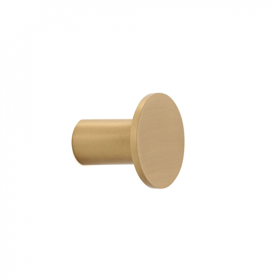 Origins Living Carter Hook - Brushed Brass CRT-110140-BB from Ebzone Wall mounted Bathroom Accessories Origins Living Turner Open Toilet Roll Holder - Black TRN-117001-BK
