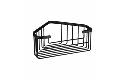 Origins Living Gedy Deep Corner Basket - Black 2483-14 Origins Living Gedy Deep Corner Basket - Black 2483-14