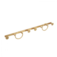 Origins Living Oakley Multi Hooks - Satin Brass OKL-110660-BB Origins Living Oakley Multi Hooks - Satin Brass OKL-110660-BB