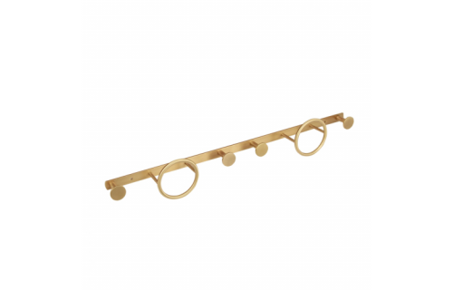 Origins Living Oakley Multi Hooks - Satin Brass OKL-110660-BB
