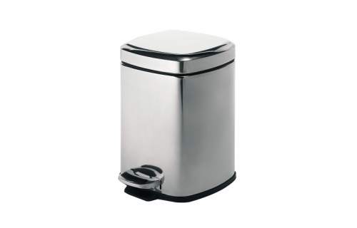 Origins Living Pedal Bin Square 5L - Polished 2309-13