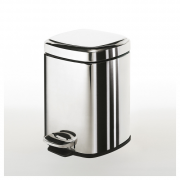 Origins Living Square Pedal Bin 3L Soft Close - Polished 2209-13