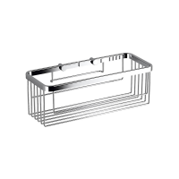 Origins Living Rectangular Shower Basket - Chrome 189786 Origins Living Rectangular Shower Basket - Chrome 189786