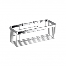 Origins Living Rectangular Shower Basket - Chrome 189786 Origins Living Rectangular Shower Basket - Chrome 189786
