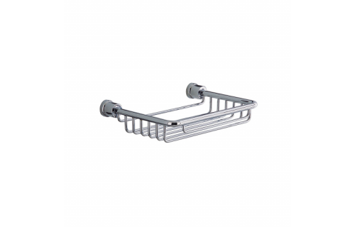 Origins Living Square Wire Soap Basket - Chrome 052936