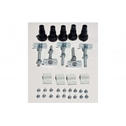 45mm Low Profile Offset & Quadrant Riser Set - White