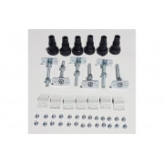 45mm Low Profile Square & Rectangular Riser Set - White