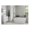 Kismet Space Saving 1700x740x560mm 0TH Bath w/Legs (LH) Kismet Space Saving 1700x740x560mm 0TH Bath w/Legs (LH)