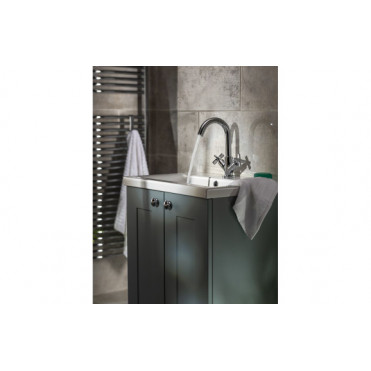 Abode Serenitie Basin Mixer - Chrome Bathroom Taps