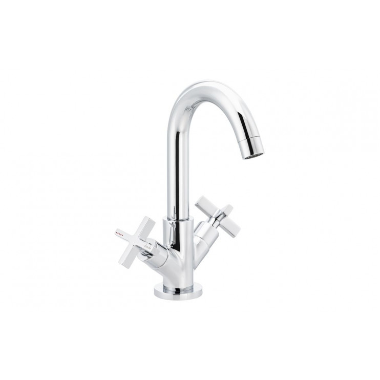 Abode Serenitie Basin Mixer - Chrome Bathroom Taps Abode Serenitie Basin Mixer - Chrome Bathroom Taps