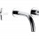 Abode Serenitie Wall Mounted Basin/Bath Mixer - Chrome Bathroom Taps