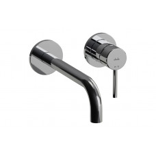 Abode Harmonie Wall Mounted Basin / Bath Mixer - Chrome