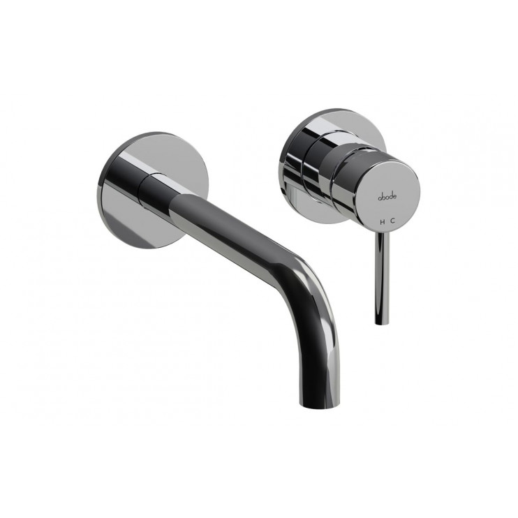 Abode Harmonie Wall Mounted Basin / Bath Mixer - Chrome Bathroom Taps Abode Harmonie Wall Mounted Basin / Bath Mixer - Chrome Bathroom Taps