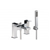 Abode Fervour Chrome Bathroom tap pack (Basin Mixer & Bath/Shower Mixer) - Chrome