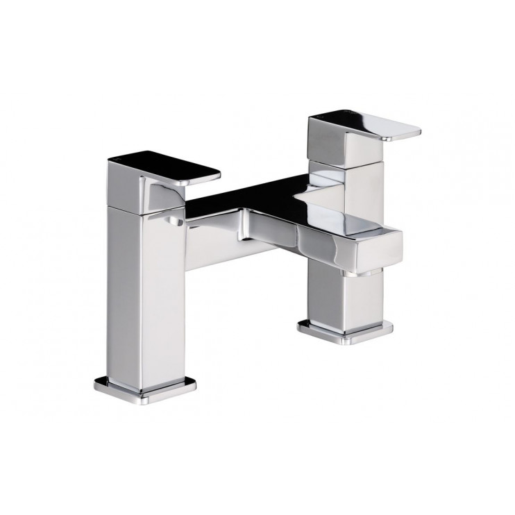 Abode Fervour Deck Mounted Bath Filler - Chrome Bathroom Taps Abode Fervour Deck Mounted Bath Filler - Chrome Bathroom Taps