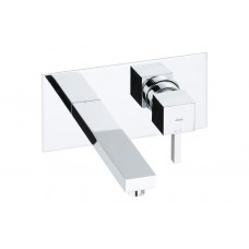 Abode Zeal Wall Mounted Basin Mixer - Chrome