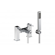 Abode Zeal Deck Mounted Bath Shower Mixer with Shower Handset - Chrome
