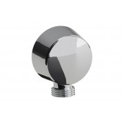 Abode Euphoria Circular Wall Outlet - Chrome