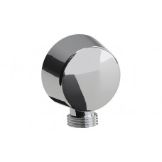 Abode Euphoria Circular Wall Outlet - Chrome