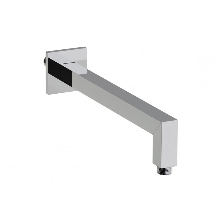 Abode Euphoria Wall Mounted Square Shower Arm - Chrome Abode Euphoria Wall Mounted Square Shower Arm - Chrome