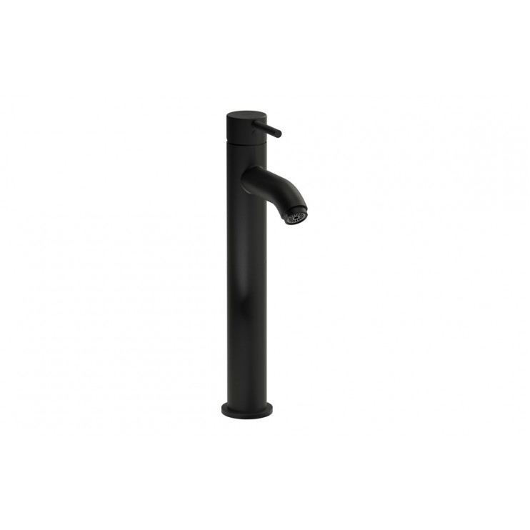 Abode Harmonie Tall Basin Mixer - Matt Black Bathroom Taps Abode Harmonie Tall Basin Mixer - Matt Black Bathroom Taps